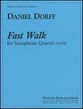 FAST WALK P.O.P. SAX QUARTET-SATB cover